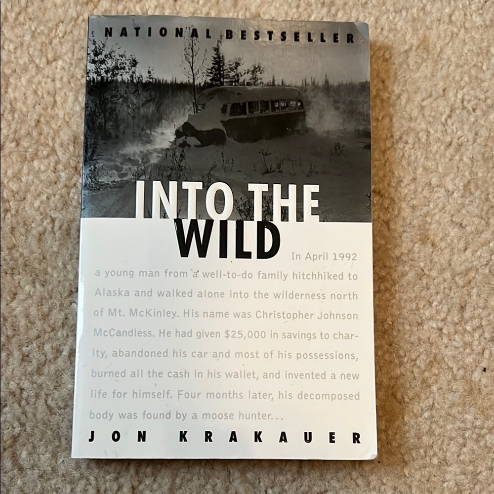 Into the Wild Book by Jon Krakauer